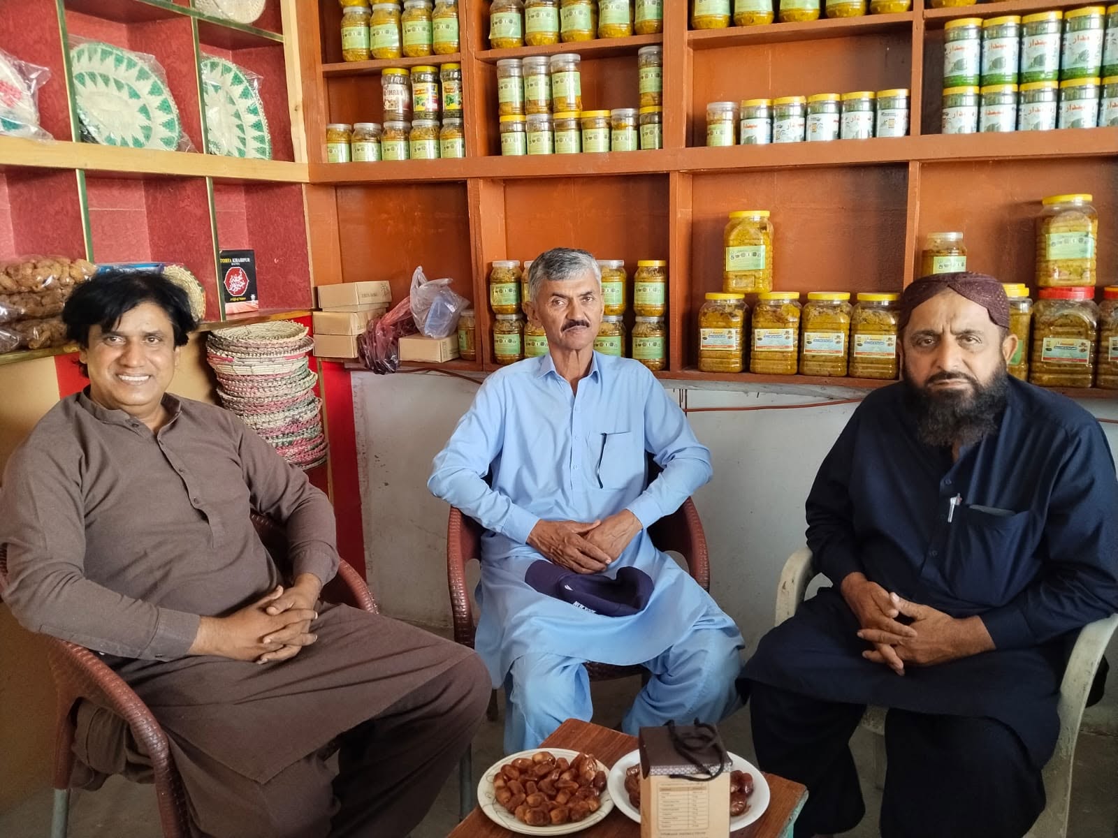 سنڌ چيمبر آف ايگريڪلچر جي صدر حافظ عبدالحليم ميمڻ سان ملاقات